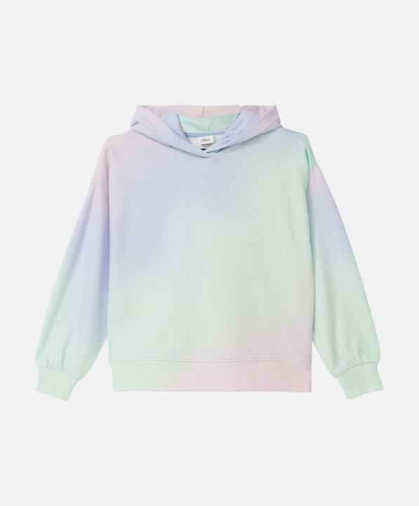 Produktbild s.Oliver Sweatshirt Hoodie mit Farbverlauf (146, 152)