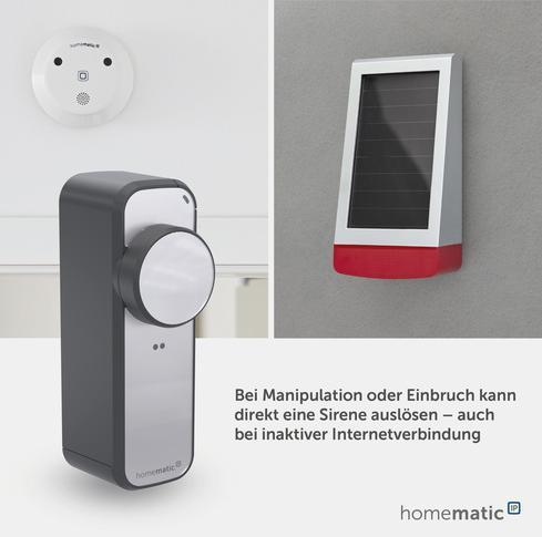 Actual product image Homematic IP Türschlossantrieb? pro ant.-silber HmIP-DLP-AS