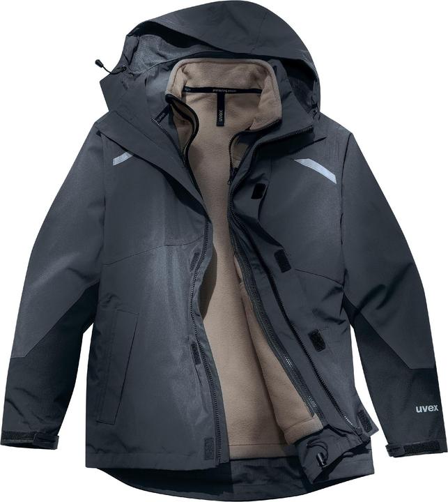 Produktbild Uvex Safety Fleecejacke uvex suXXeed craft braun, beige L (L)