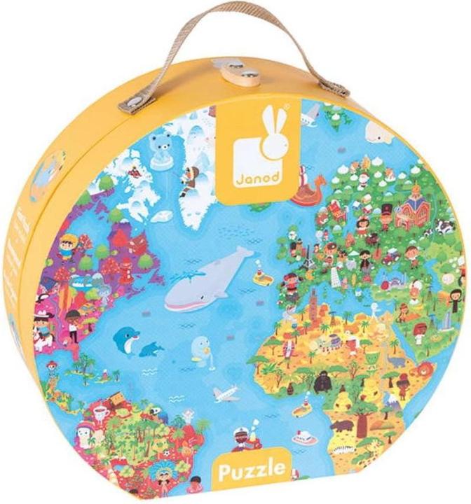 Actual product image Janod World map (300 pieces)