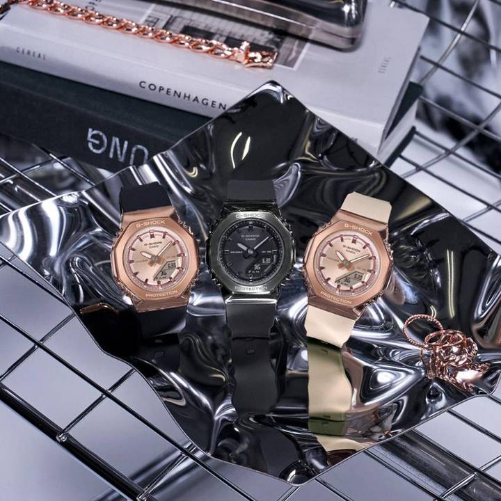 Produktbild Casio GM-S2110PG-1A4ER (Analoguhr, Digitaluhr, Chronograph, 45.90 mm)