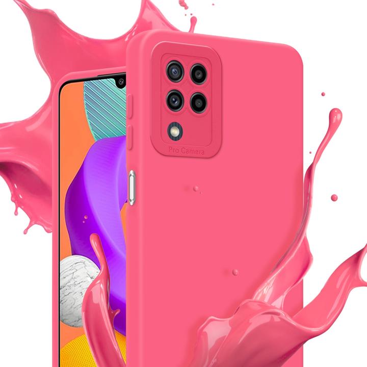 Actual product image Cadorabo Case for Samsung Galaxy M22 / M32 4G in TPU Fluid LM162 Style (Samsung Galaxy A32, Samsung Galaxy M22)