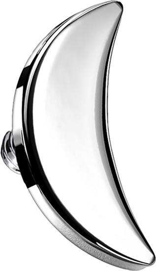 Immagine prodotto Star Piercing Ancora dermica Luna d'argento (senza ottone, Acciaio chirurgico 316L)