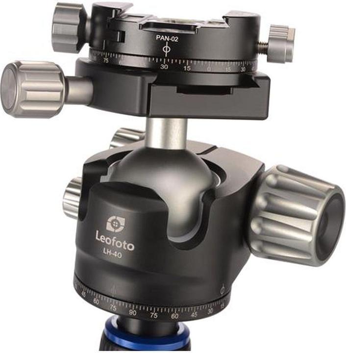 Produktbild Leofoto PAN-02 Panning Clamp + QP70 Plate + Bag (Panoramakopf)