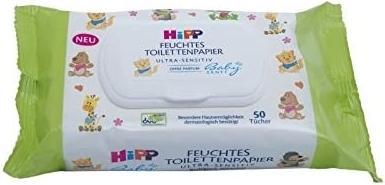Actual product image Hipp Wet children's toilet paper (50 Piece)