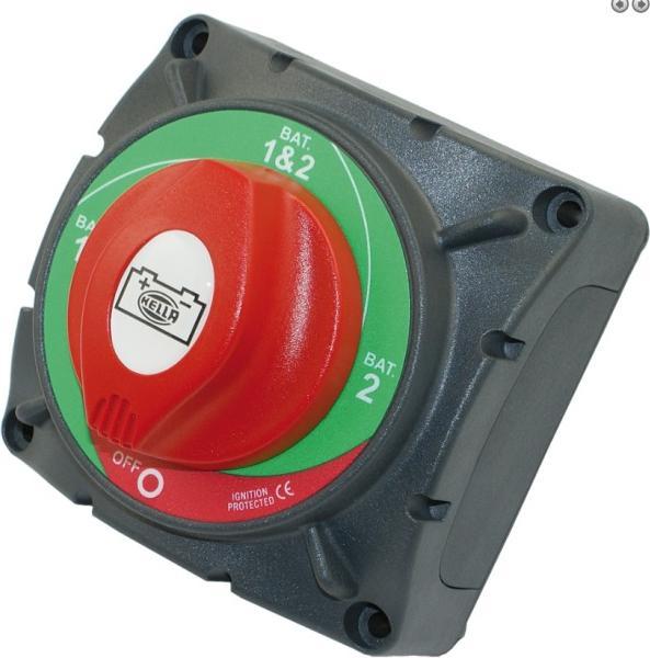 Hella Sezionatore di batteria e commutatore 350A