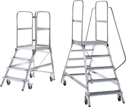 Actual product image Munk Platform ladder with one-sided ascent (Platform ladder, 175 cm)