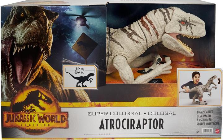 Actual product image Jurassic World Survival Instincts Super Colossal Speed Dino