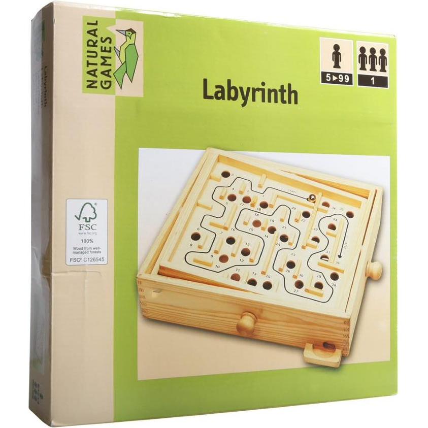 Thumbnail - Natural games Holz Labyrinth (Deutsch)