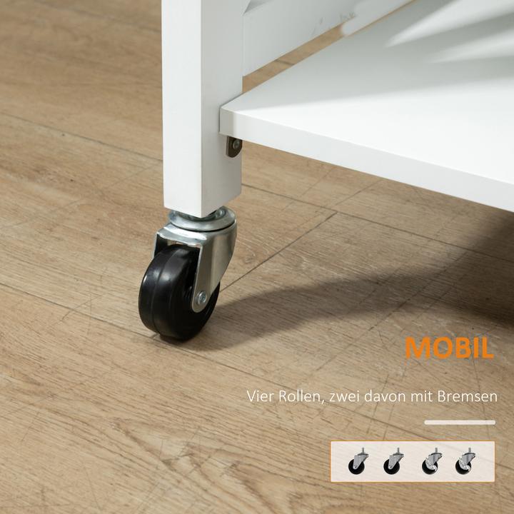 Produktbild Homcom Küchenwagen mit Rollen