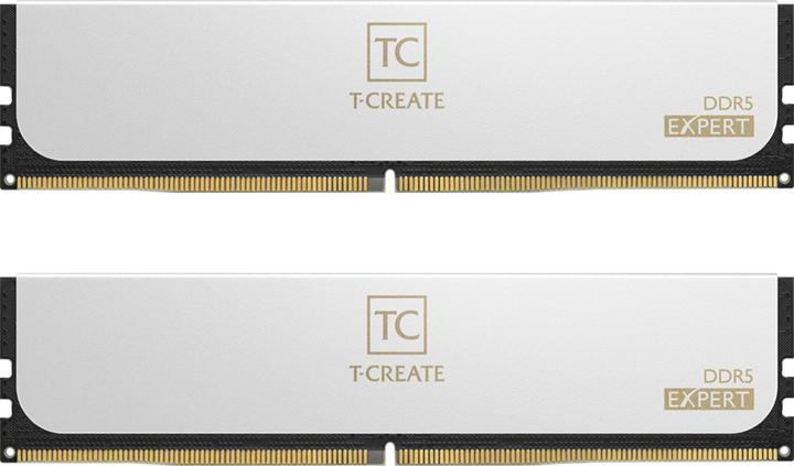 Team Group RAM Team D5 7200 32GB C34 T-Create Expert white K2 (2 x 16GB, 7200 MHz, DDR5-RAM, DIMM)