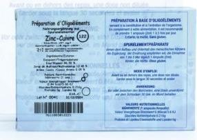 Valori nutrizionali e ingredienti Bioligo zinco sol (1 Pezzo/i, Liquido, 103 g)