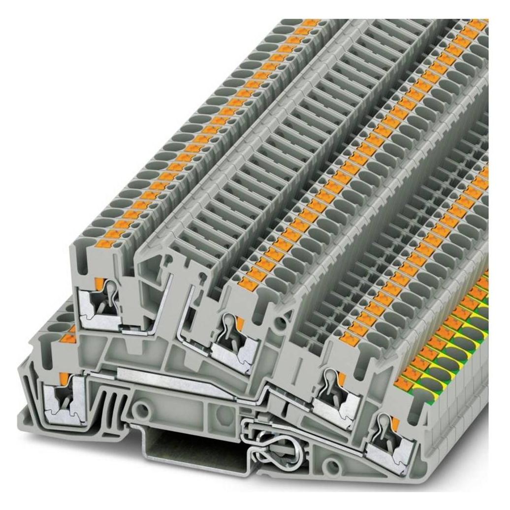 Phoenix Contact Grey Installation Ground Terminal Block (Gehäuse), Elektronikzubehör + Gehäuse, Grau