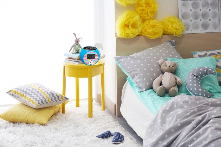 Actual product image Lexibook Unicorn Projector Radio Alarm Clock (RL975UNI)
