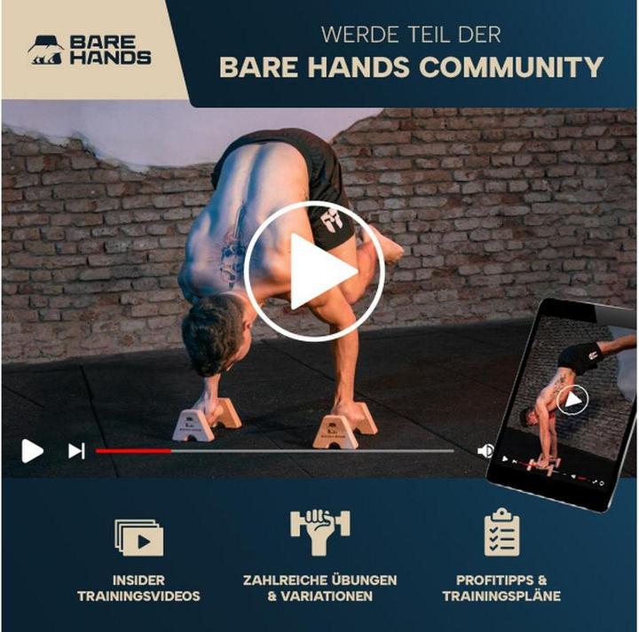 Produktbild Bare Hands Liegestützgriffe für Calisthenics