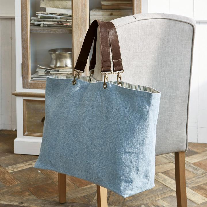 Produktbild Loberon Tasche Bente blau