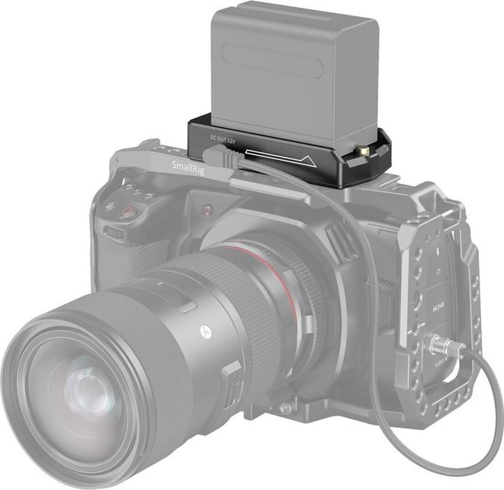 Image du produit SmallRig 3018 NP F Plaque d'adaptateur de batterie Lite (Couvercle de batterie)