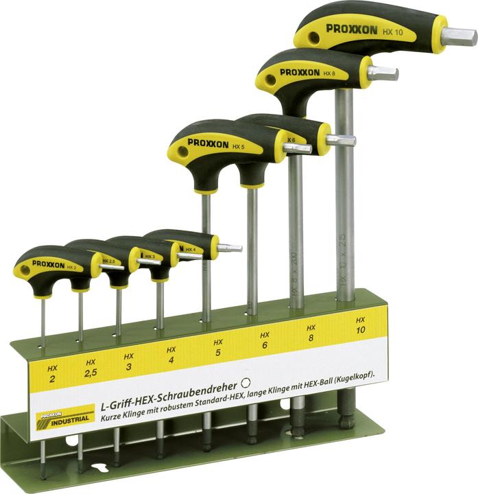Produktbild Proxxon Werkstatt Schraubendreher-Set (Innensechskant)
