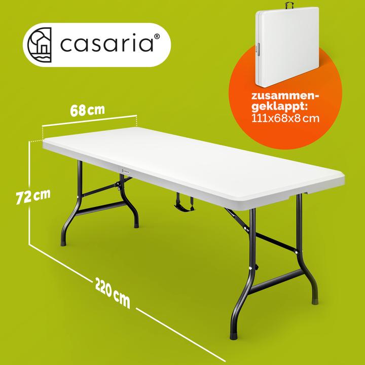 Actual product image Casaria Folding table