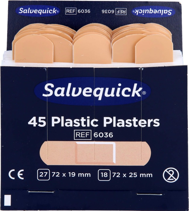 Actual product image Salvequick Plaster refill (45 x)