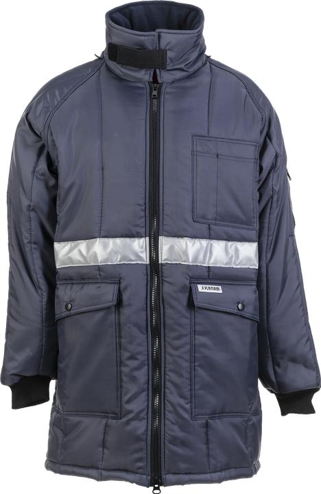 Produktbild Planam Kühlhaus Parka marine, Innenfutter rot M L (L)