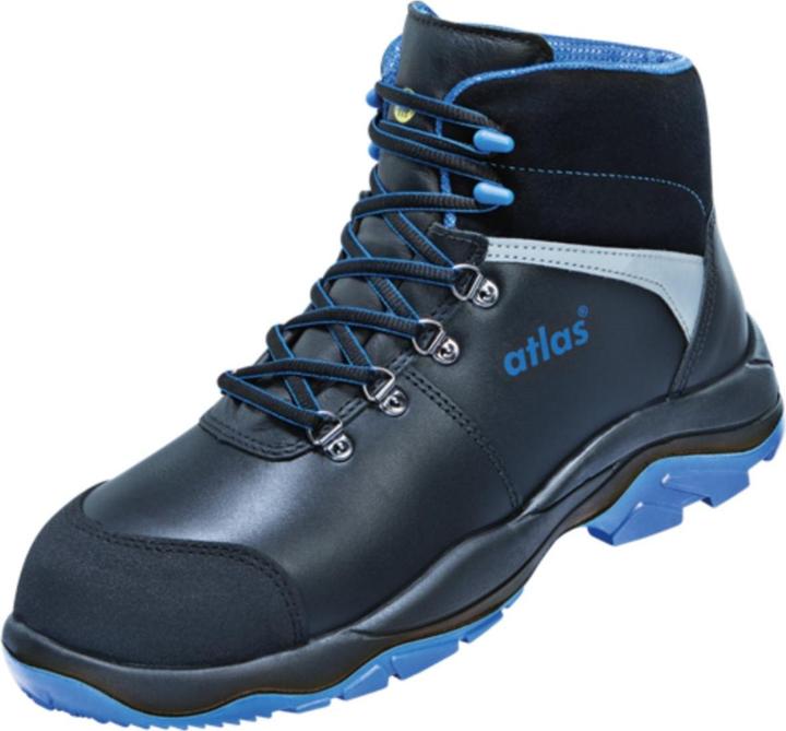 Produktbild Atlas Sicherheitsstiefel SL 84 blue ESD, S2, schwarz/blau, Weite 12, Grösse 43 (S2, 43)