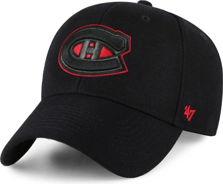 Actual product image 47 Brand Snapback Cap - NHL Montreal Canadiens Black