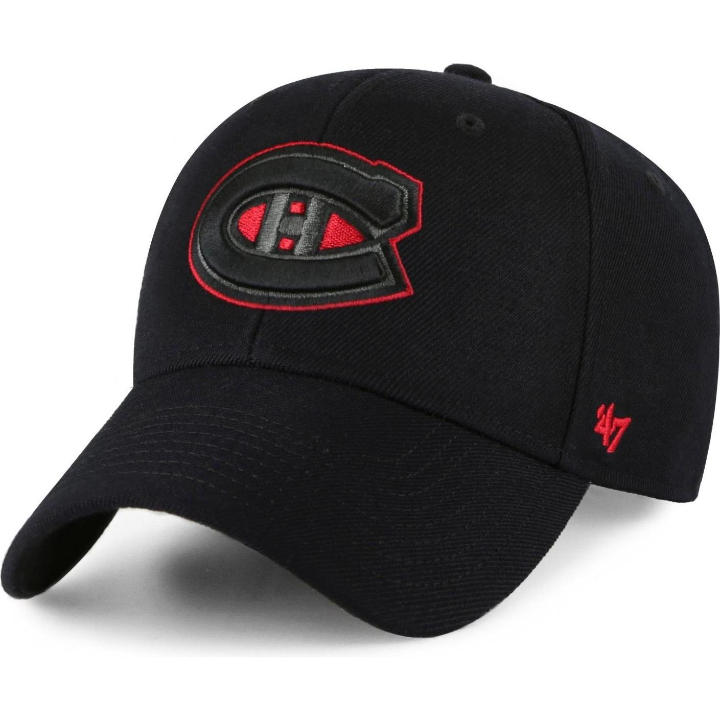 47 Brand, Herren, Cap, Snapback Cap - NHL Montreal Canadiens Schwarz, Schwarz
