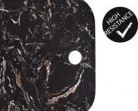 Produktbild Kinvara Schneidebrett Holz und Marmor schwarz 38cm