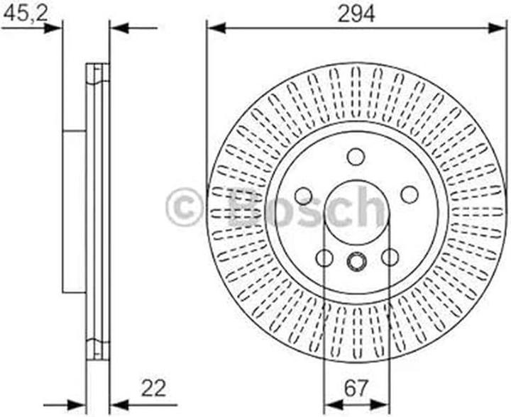 Actual product image zz_ArchivedbyPCD_Bosch Brake Disc