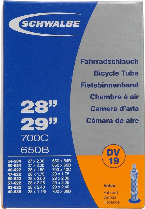Actual product image Schwalbe N°19 27.5"/29"x1.50/2.50 Dunlop (Dunlop (DV), 27.5", 40 mm)