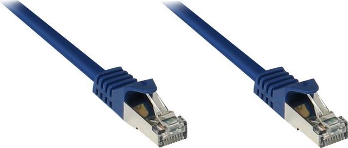 Produktbild Good Connections RJ45 Patchkabel mitCat.7 Rohkabel und Rastnasenschutz (RNS®), S/FTP, PiMF, halogenfrei, 600MHz, OFC (S/FTP, CAT7, 0.50 m)