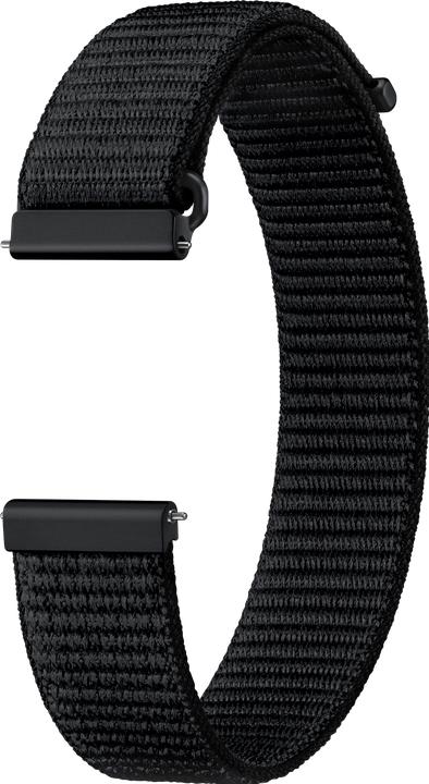 Actual product image Samsung Nylon Strap Fabric Band Black (Nylon, Spandex)