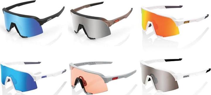 Actual product image 100% Brille S3 Soft Tact (Soft Tact Two Tone, HiPER Silver Chrome)