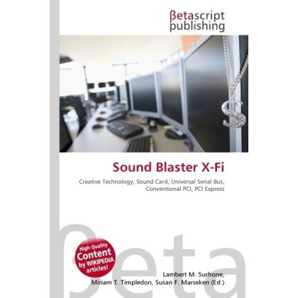 Betascript Publishing Sound Blaster X-Fi, Soundkarte