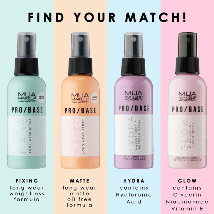 Produktbild MUA Makeup Academy Glow Dew Fixierungsspray