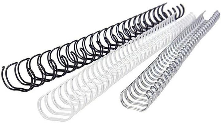 Renz Ring Wire A4 100 pcs - anneau Ø 6,9 mm, noir