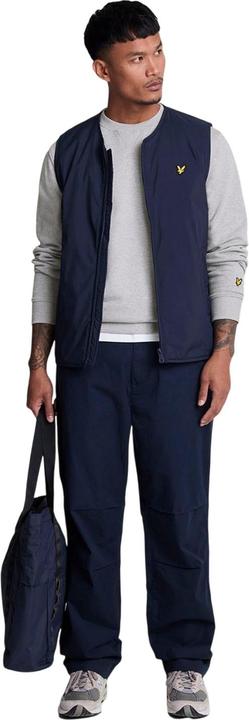 Actual product image Lyle and Scott Mens Thistle Back Print Sweatshirt (XL)