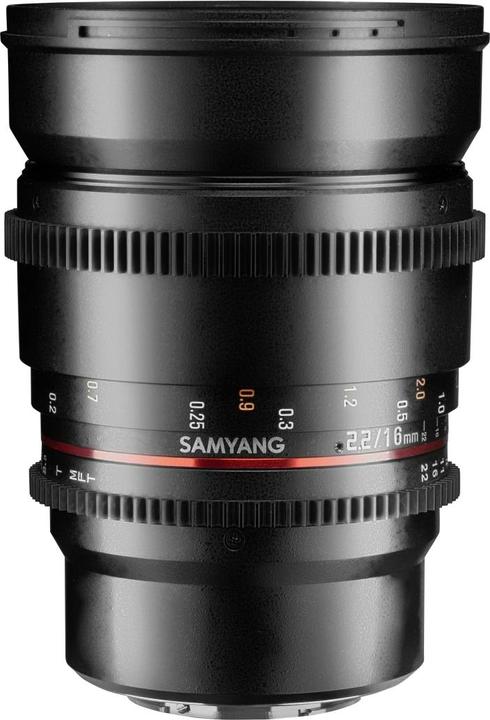 Immagine prodotto Samyang MF 16mm f/2.0 ED AS UMC CS Canon M (Canon EF-M, APS-C / DX)