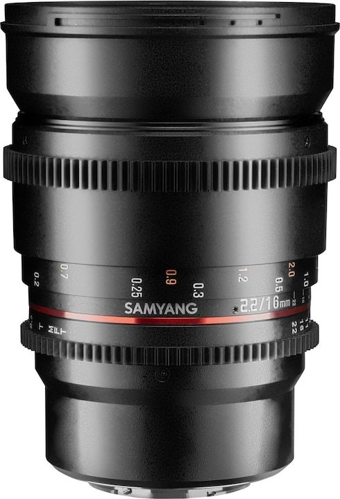 Produktbild Samyang MF 16mm f/2.0 ED AS UMC CS Canon M (Canon EF-M, APS-C / DX)