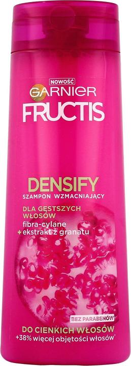 Actual product image Garnier New Fructis Densify Shampoo for Thin Hair 400ml (Liquid shampoo, 400 ml)