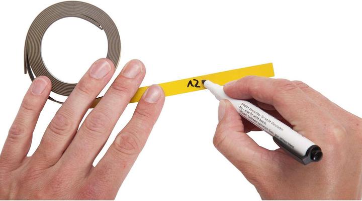Actual product image Maul Magnetic strip, inscribable, 2 pieces, L 1000 x W 10 mm (2 x)