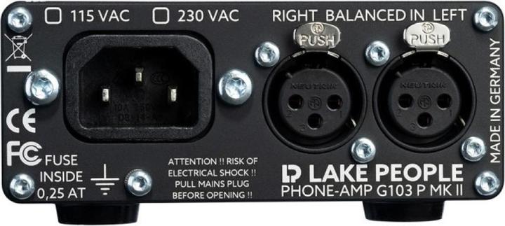 Actual product image Lake People G103-P MKII