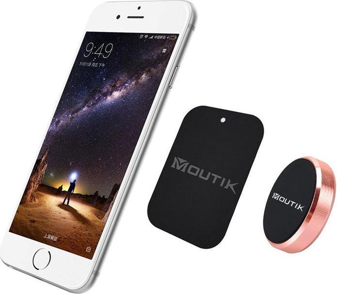 Image du produit Hermex MOUTIK Aimant voiture Support voiture Slim autocollant ROSÉGOLD Rose