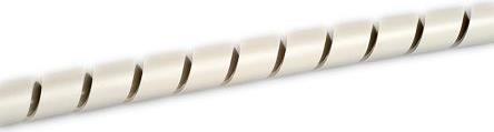 Produktbild HellermannTyton Spiral wrap Flame Protect SBPEFR16 White (Kabelschlauch, 3000 cm)