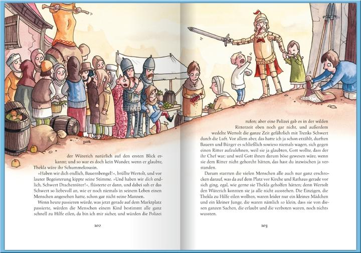 Actual product image Der kleine Ritter Trenk und fast das ganze Leben im Mittelal (German, Boie Kirsten, 2012)