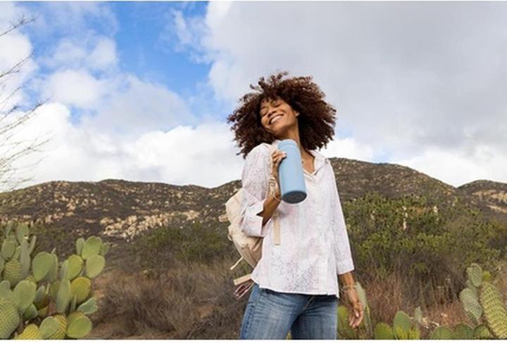 Actual product image LifeStraw Go Steel 1-litre (icelandic blue) (1 l)