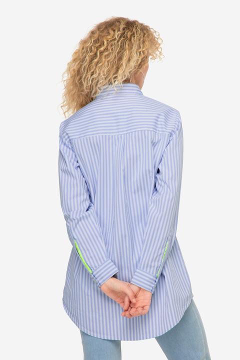 Image du produit Laurasøn Streifenbluse, Hemdkragen, Langarm (XL)