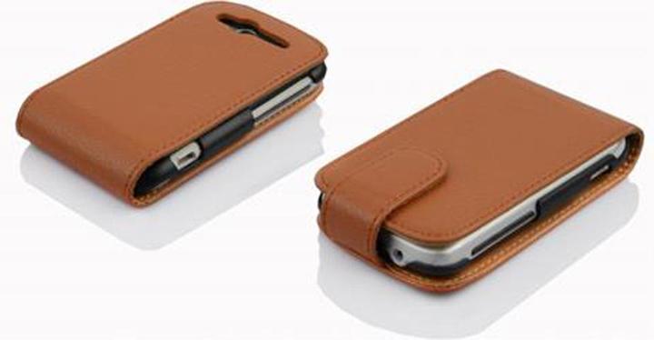 Image du produit Cadorabo Flip avec couverture structurée (HTC Wildfire S)