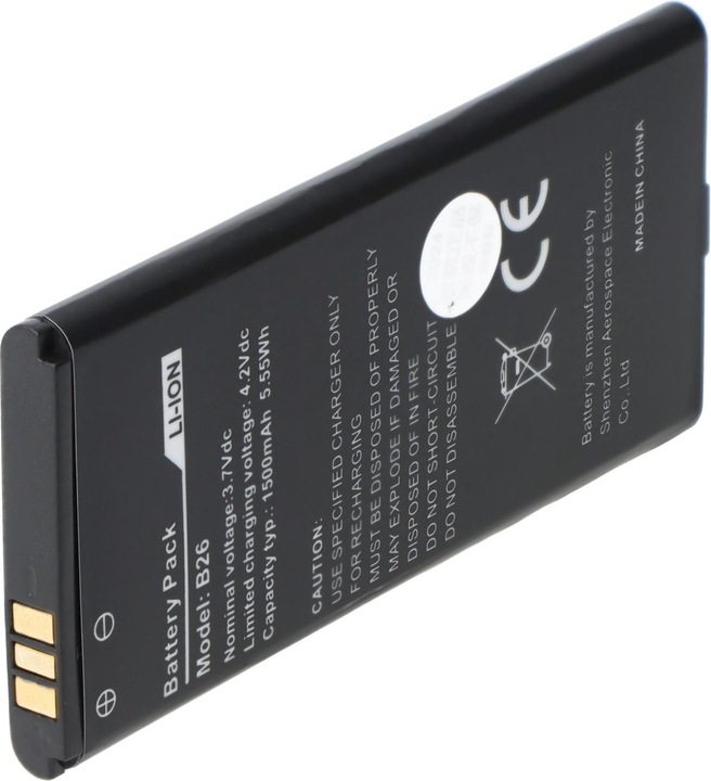 Immagine prodotto AccuCell Batteria Caterpillar CAT B26 per smartphone da esterni